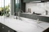 Кварцевый агломерат серый Etna Quartz STATUARIO LUMIERA EQAM