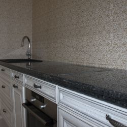 Изображение Столешница для кухни из мрамора Блю Перл