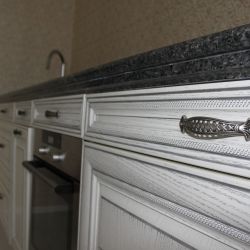 Изображение Столешница для кухни из мрамора Блю Перл