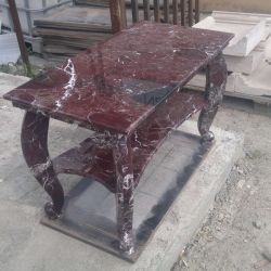 Изображение Столик из мрамора Россо Леванте