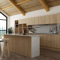 Изображение Кварцевый агломерат бежевый Vicostone Valley White BQ-2600