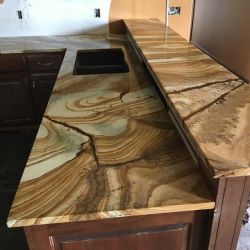 Изображение Кварцит желтый Stone wood