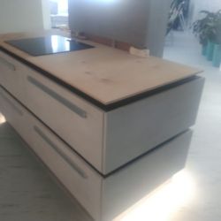 Изображение Столешница из черного гранита в кухню