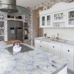 Изображение Кварцевый агломерат фиолетовый Etna Quartz AZUL IMPERIALE EQPM