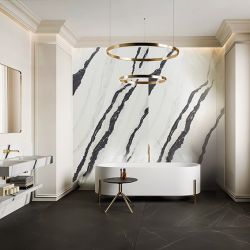 Изображение Кварцевый агломерат белый Etna Quartz PANDA WHITE EQPM