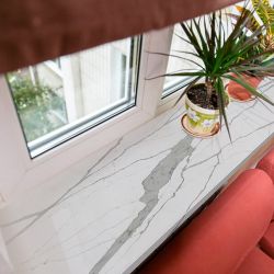 Изображение Кварцевый агломерат серый Etna Quartz STATUARIO LUMIERA EQAM