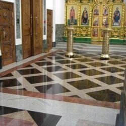 Изображение Полы из мрамора для храма
