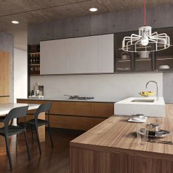 Изображение Кварцевый агломерат бежевый Vicostone Calacatta Caldia Bq-8926